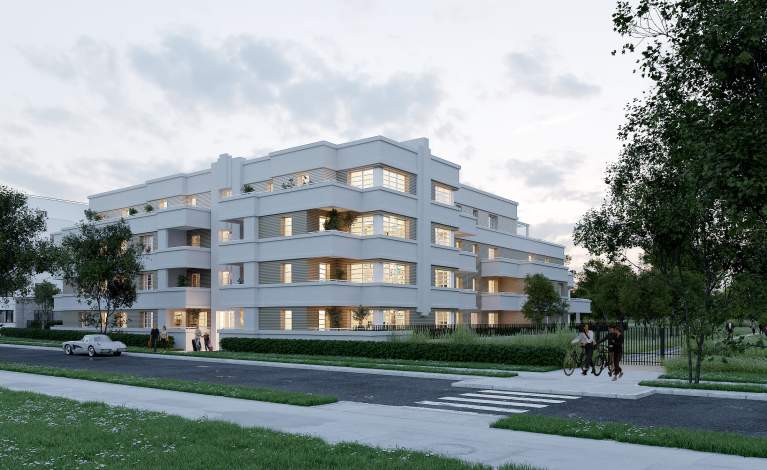 Perspective Chessy façade 2