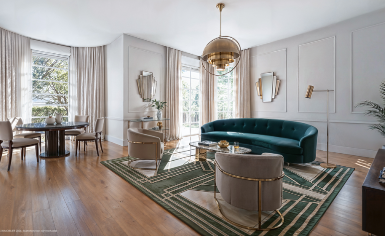 Perspective - Chessy - Vue intérieure G05