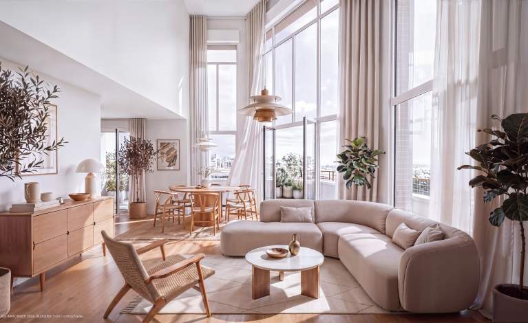 Moonlight - Visuel 5 salon duplex